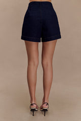Abel Denim Shorts - Indigo Blue
