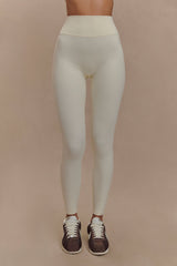 Callie Active Leggings - Ivory