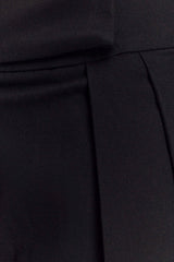 Penelope Pleated High Waisted Pants - Black