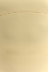 Amelita Suiting Halter Top - Pale Lemon