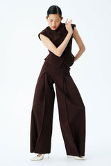 Beatrix High Rise Denim Jeans - Chocolate